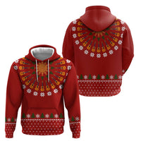 Guitar Lover Christmas Zip Hoodie Xmas Holiday Patterns - undefined