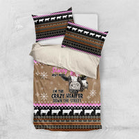 The Crazy Heifer Christmas Bedding Set Xmas Holiday Patterns - Wonder Print Shop