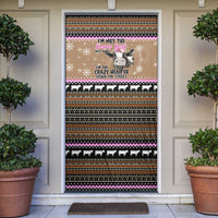The Crazy Heifer Christmas Door Cover Xmas Holiday Patterns - Wonder Print Shop