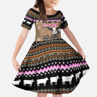 The Crazy Heifer Christmas Family Matching Summer Maxi Dress and Hawaiian Shirt Xmas Holiday Patterns - Wonder Print Shop