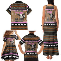 The Crazy Heifer Christmas Family Matching Tank Maxi Dress and Hawaiian Shirt Xmas Holiday Patterns - Wonder Print Shop