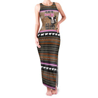 The Crazy Heifer Christmas Family Matching Tank Maxi Dress and Hawaiian Shirt Xmas Holiday Patterns - Wonder Print Shop
