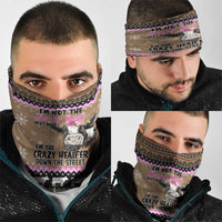 The Crazy Heifer Christmas Neck Gaiter Xmas Holiday Patterns - Wonder Print Shop