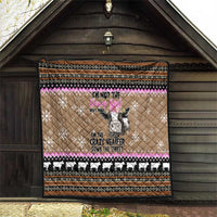 The Crazy Heifer Christmas Quilt Xmas Holiday Patterns - Wonder Print Shop