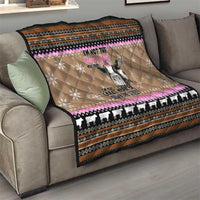 The Crazy Heifer Christmas Quilt Xmas Holiday Patterns - Wonder Print Shop