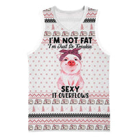 Pig Overflows Christmas Basketball Jersey Xmas Holiday Patterns - Wonder Print Shop