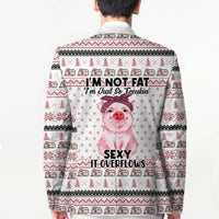 Pig Overflows Christmas Blazer Xmas Holiday Patterns - Wonder Print Shop