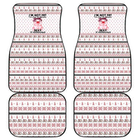 Pig Overflows Christmas Car Mats Xmas Holiday Patterns - Wonder Print Shop