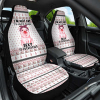 Pig Overflows Christmas Car Seat Cover Xmas Holiday Patterns - Wonder Print Shop