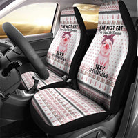 Pig Overflows Christmas Car Seat Cover Xmas Holiday Patterns - Wonder Print Shop