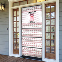 Pig Overflows Christmas Door Cover Xmas Holiday Patterns - Wonder Print Shop