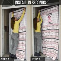Pig Overflows Christmas Door Cover Xmas Holiday Patterns - Wonder Print Shop