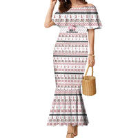 Pig Overflows Christmas Family Matching Mermaid Dress and Hawaiian Shirt Xmas Holiday Patterns - Wonder Print Shop