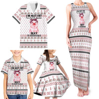 Pig Overflows Christmas Family Matching Tank Maxi Dress and Hawaiian Shirt Xmas Holiday Patterns - Wonder Print Shop