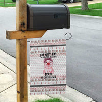 Pig Overflows Christmas Garden Flag Xmas Holiday Patterns - Wonder Print Shop