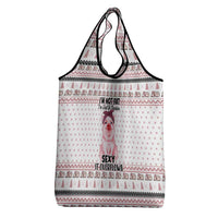 Pig Overflows Christmas Grocery Bag Xmas Holiday Patterns - Wonder Print Shop
