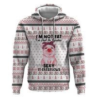 Pig Overflows Christmas Hoodie Xmas Holiday Patterns - Wonder Print Shop