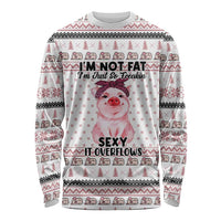 Pig Overflows Christmas Long Sleeve Shirt Xmas Holiday Patterns - Wonder Print Shop