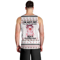 Pig Overflows Christmas Men Tank Top Xmas Holiday Patterns - Wonder Print Shop