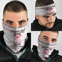 Pig Overflows Christmas Neck Gaiter Xmas Holiday Patterns - Wonder Print Shop