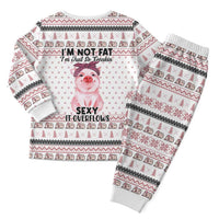 Pig Overflows Christmas Pajama Set Xmas Holiday Patterns - Wonder Print Shop