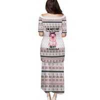 Pig Overflows Christmas Puletasi Xmas Holiday Patterns - Wonder Print Shop