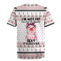Pig Overflows Christmas Rugby Jersey Xmas Holiday Patterns - Wonder Print Shop