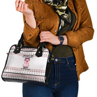 Pig Overflows Christmas Shoulder Handbag Xmas Holiday Patterns - Wonder Print Shop