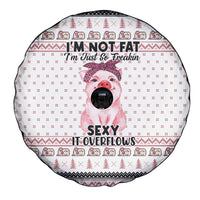 Pig Overflows Christmas Spare Tire Cover Xmas Holiday Patterns - Wonder Print Shop