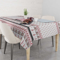Pig Overflows Christmas Tablecloth Xmas Holiday Patterns - Wonder Print Shop