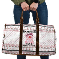Pig Overflows Christmas Travel Bag Xmas Holiday Patterns - Wonder Print Shop