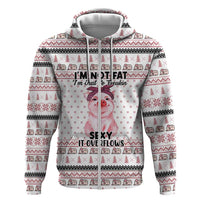 Pig Overflows Christmas Zip Hoodie Xmas Holiday Patterns - Wonder Print Shop
