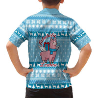 Pink Llama Christmas Hawaiian Shirt Xmas Holiday Patterns - Wonder Print Shop
