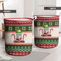 Son Of A Nut Cracker Christmas Laundry Basket Xmas Holiday Patterns - Wonder Print Shop