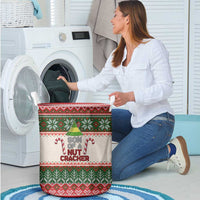 Son Of A Nut Cracker Christmas Laundry Basket Xmas Holiday Patterns - Wonder Print Shop