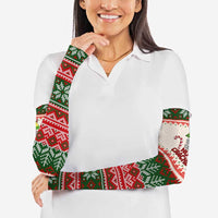 Son Of A Nut Cracker Christmas Arm Sleeves Xmas Holiday Patterns - Wonder Print Shop
