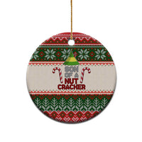 Son Of A Nut Cracker Christmas Ceramic Ornament Xmas Holiday Patterns - Wonder Print Shop