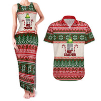 Son Of A Nut Cracker Christmas Couples Matching Tank Maxi Dress and Hawaiian Shirt Xmas Holiday Patterns - Wonder Print Shop