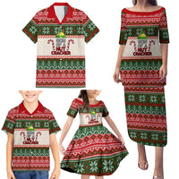 Son Of A Nut Cracker Christmas Family Matching Puletasi and Hawaiian Shirt Xmas Holiday Patterns - Wonder Print Shop