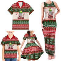 Son Of A Nut Cracker Christmas Family Matching Tank Maxi Dress and Hawaiian Shirt Xmas Holiday Patterns - Wonder Print Shop