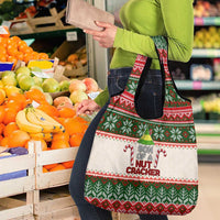 Son Of A Nut Cracker Christmas Grocery Bag Xmas Holiday Patterns - Wonder Print Shop