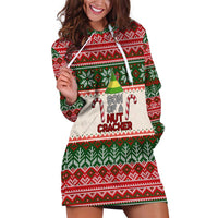 Son Of A Nut Cracker Christmas Hoodie Dress Xmas Holiday Patterns - Wonder Print Shop