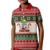 Son Of A Nut Cracker Christmas Kid Polo Shirt Xmas Holiday Patterns - Wonder Print Shop