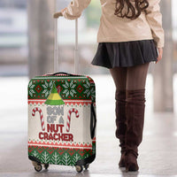 Son Of A Nut Cracker Christmas Luggage Cover Xmas Holiday Patterns - Wonder Print Shop
