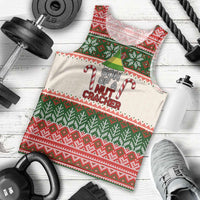 Son Of A Nut Cracker Christmas Men Tank Top Xmas Holiday Patterns - Wonder Print Shop