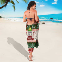 Son Of A Nut Cracker Christmas Sarong Xmas Holiday Patterns - Wonder Print Shop