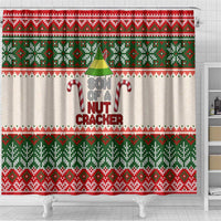 Son Of A Nut Cracker Christmas Shower Curtain Xmas Holiday Patterns - Wonder Print Shop