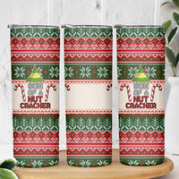 Son Of A Nut Cracker Christmas Skinny Tumbler Xmas Holiday Patterns - Wonder Print Shop
