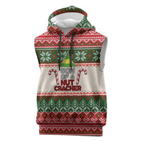 Son Of A Nut Cracker Christmas Sleeveless Hoodie Xmas Holiday Patterns - Wonder Print Shop