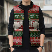 Son Of A Nut Cracker Christmas Sleeveless Puffer Jacket Xmas Holiday Patterns - Wonder Print Shop